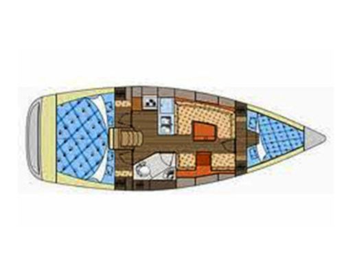 Sailboat ELAN ELAN 344 IMPRESSION boat plan