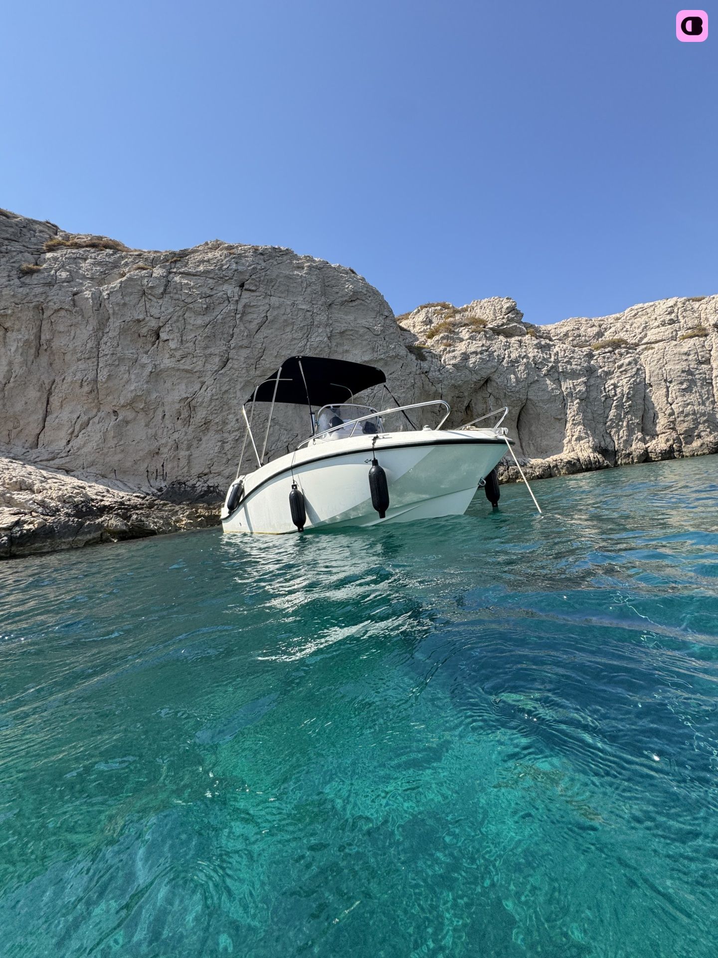 Bateau à moteur