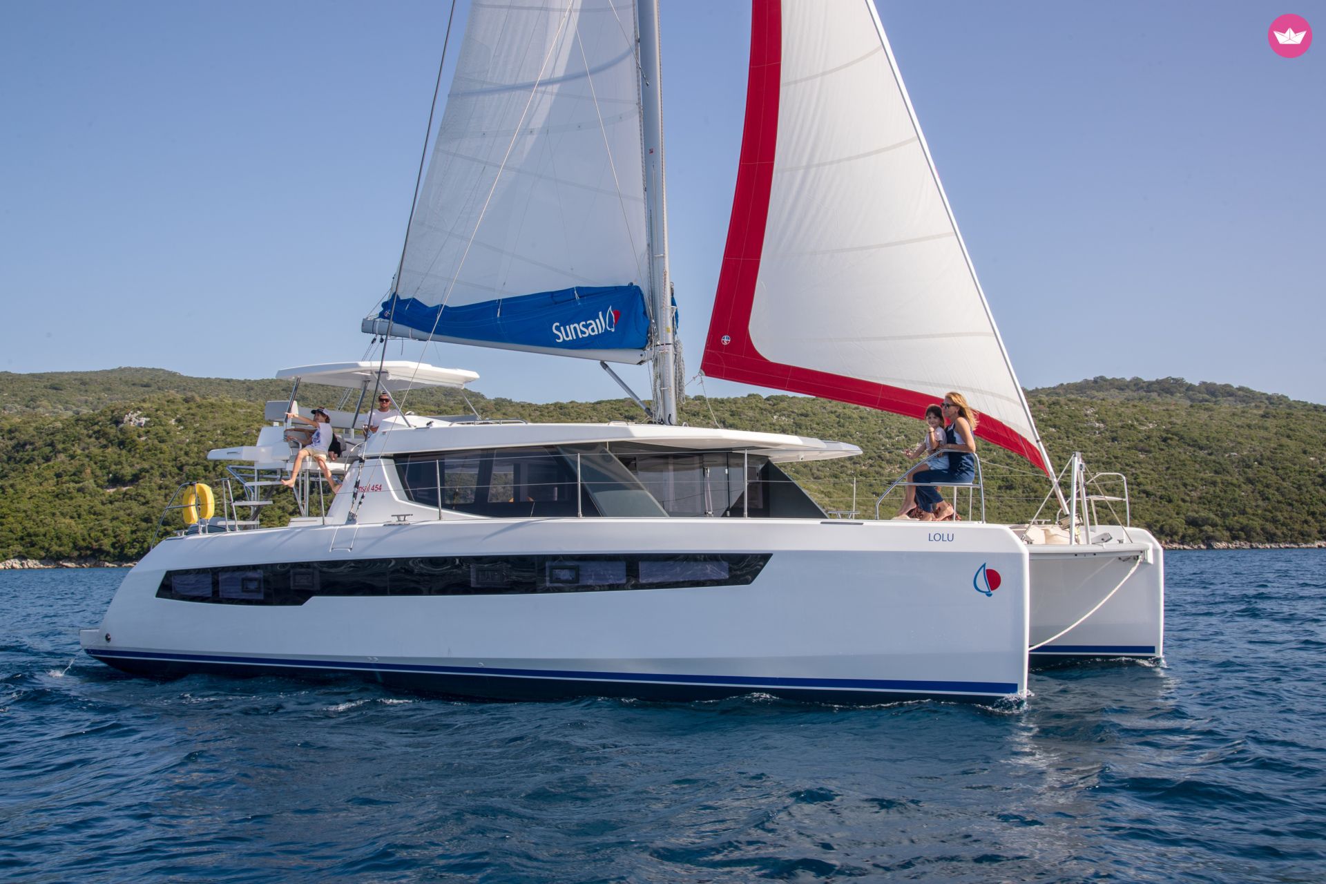 Catamaran Sunsail 454L 13m 2