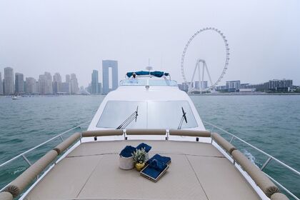 Luxurious and Spacious 75ft Yacht for Rent in Dubai