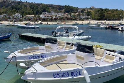 Rental Boat without license  Bluline 19 open San Vito Lo Capo