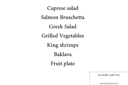 Catering for your Yacht Trip in Dubai