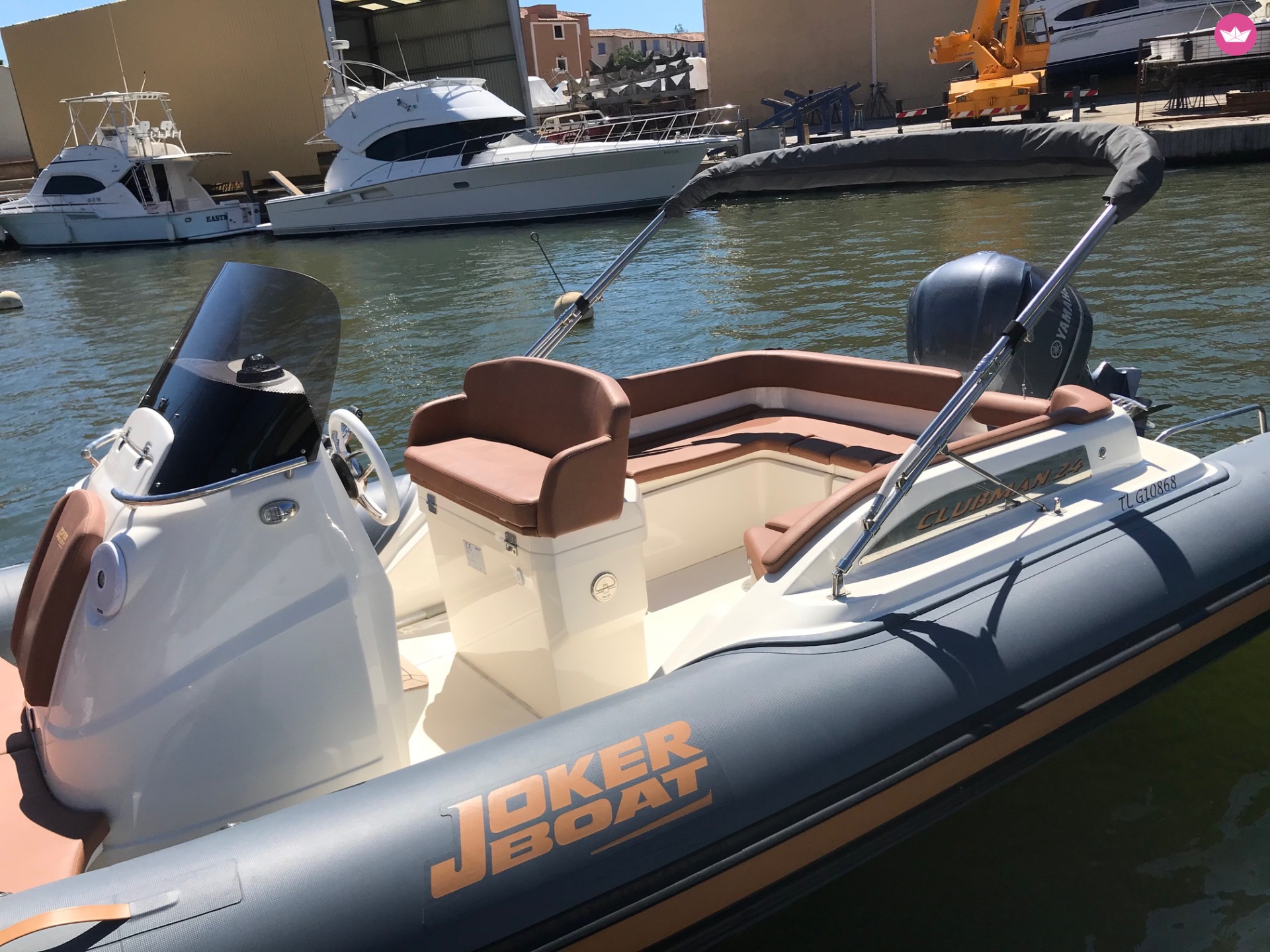Semi-rigide JOKER BOAT CLUBMAN 24 250cv 5