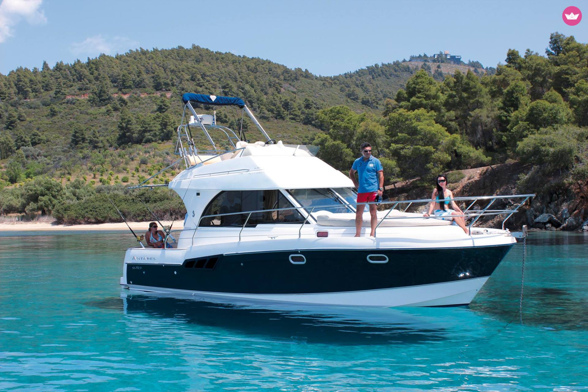 Bateau à moteur Beneteau Antares 980 450cv 2