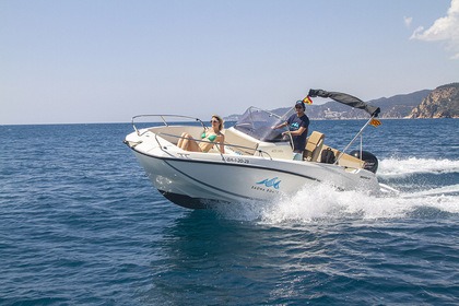 Alquiler Lancha Quicksilver Active 605 open Sant Feliu de Guíxols