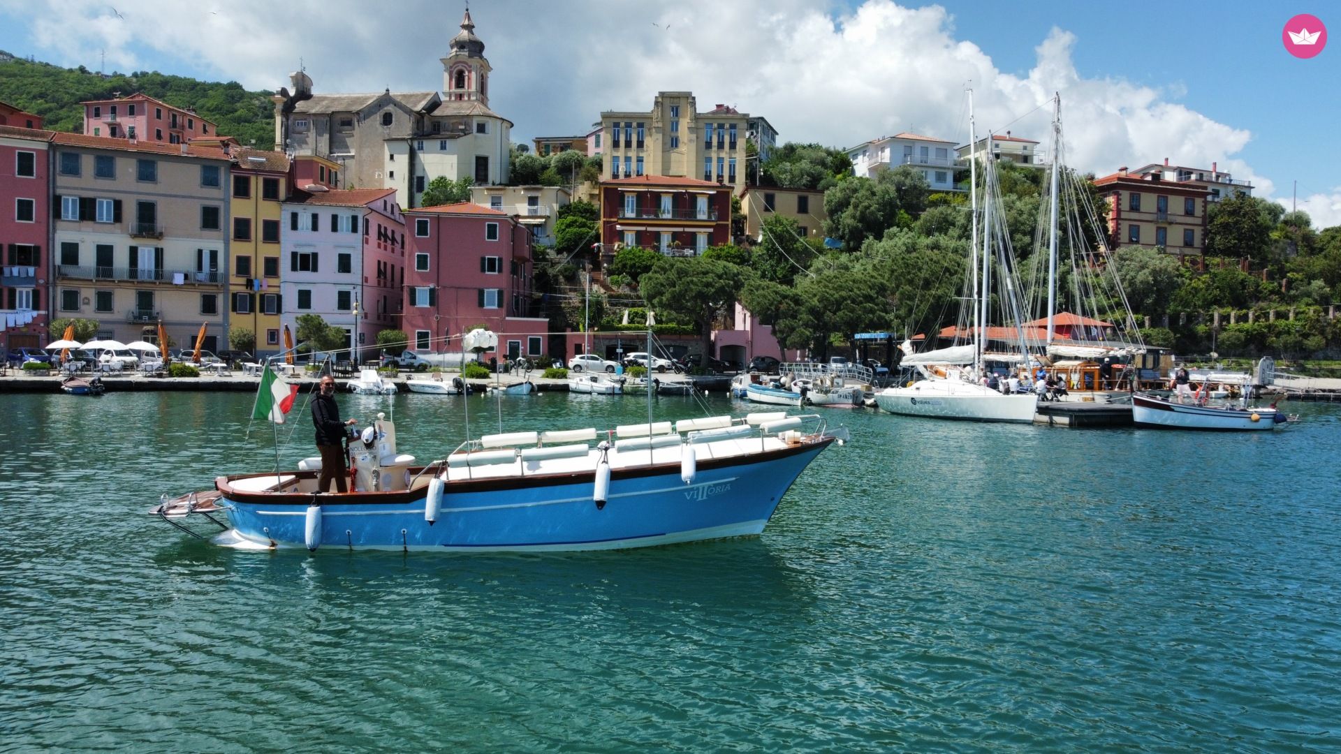 Bateau à moteur Mini cruise Portovenere & 5 terre Gozzo 150cv