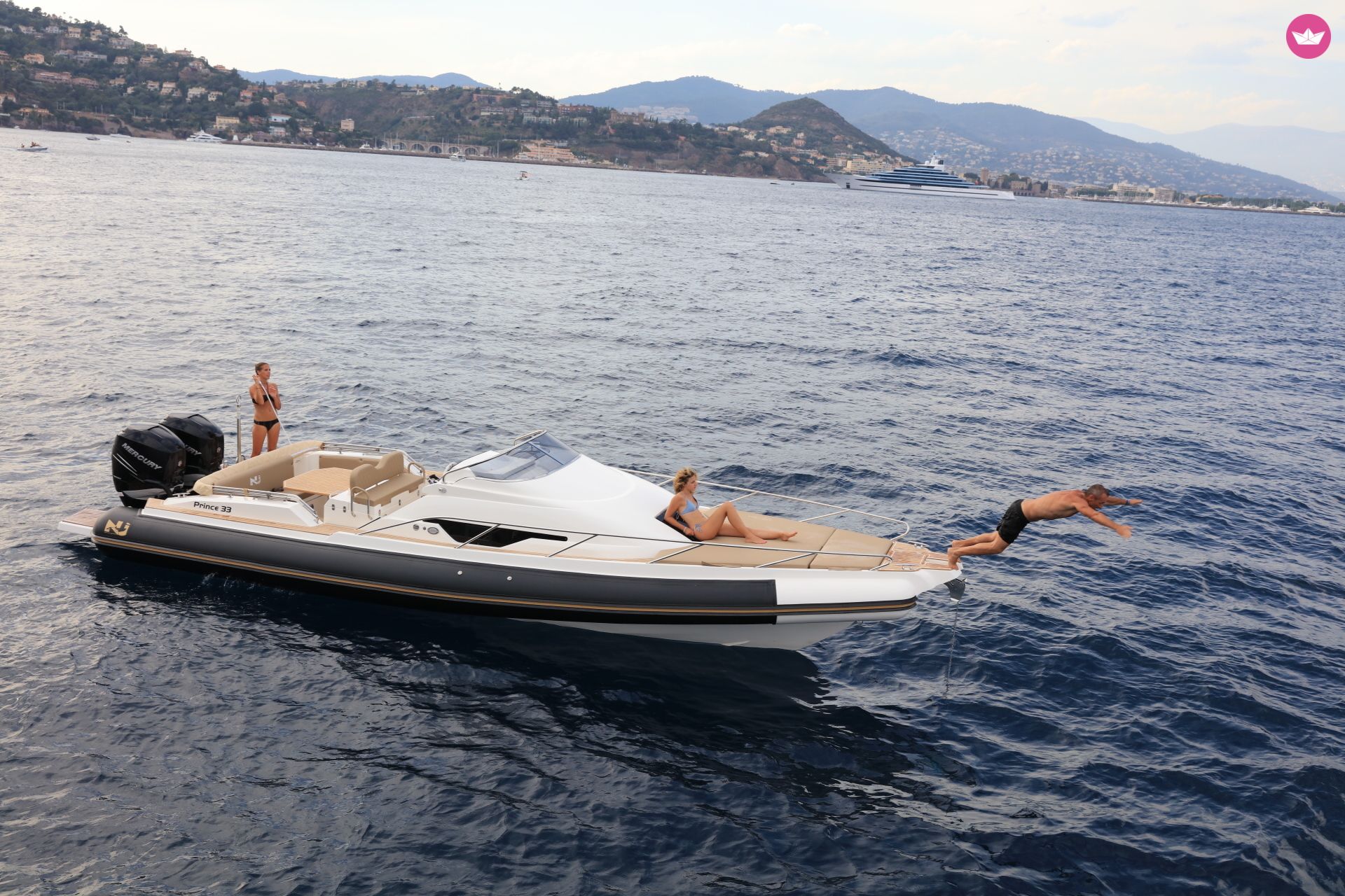 Semi-rigide Nuova Jolly Prince 33 Sport Cabin 500cv