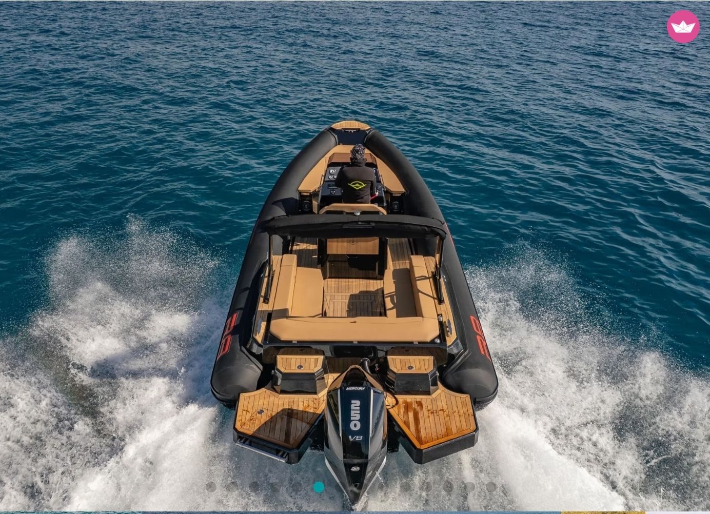 Semi-rigide CANTIERI RENIER R8 250cv 2
