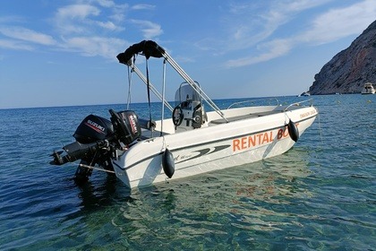 Rental Boat without license  Karel 4.80m Milos