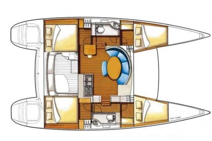 Rental Catamaran  Lagoon 380 Lefkada