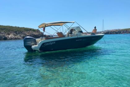 Rental Motorboat INVICTUS YATHS 240 CX Mahón