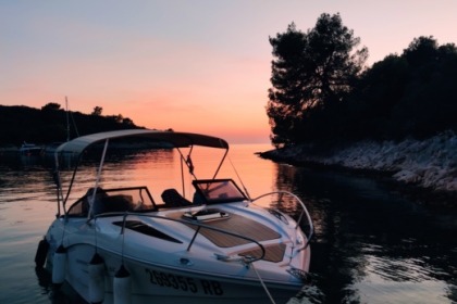 Charter Motorboat Oki Boats Baracuda 585 DC Rab