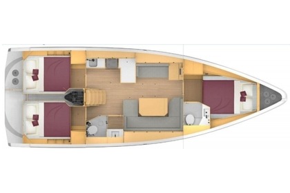Hyra båt Segelbåt  Bavaria C42 Pirovac