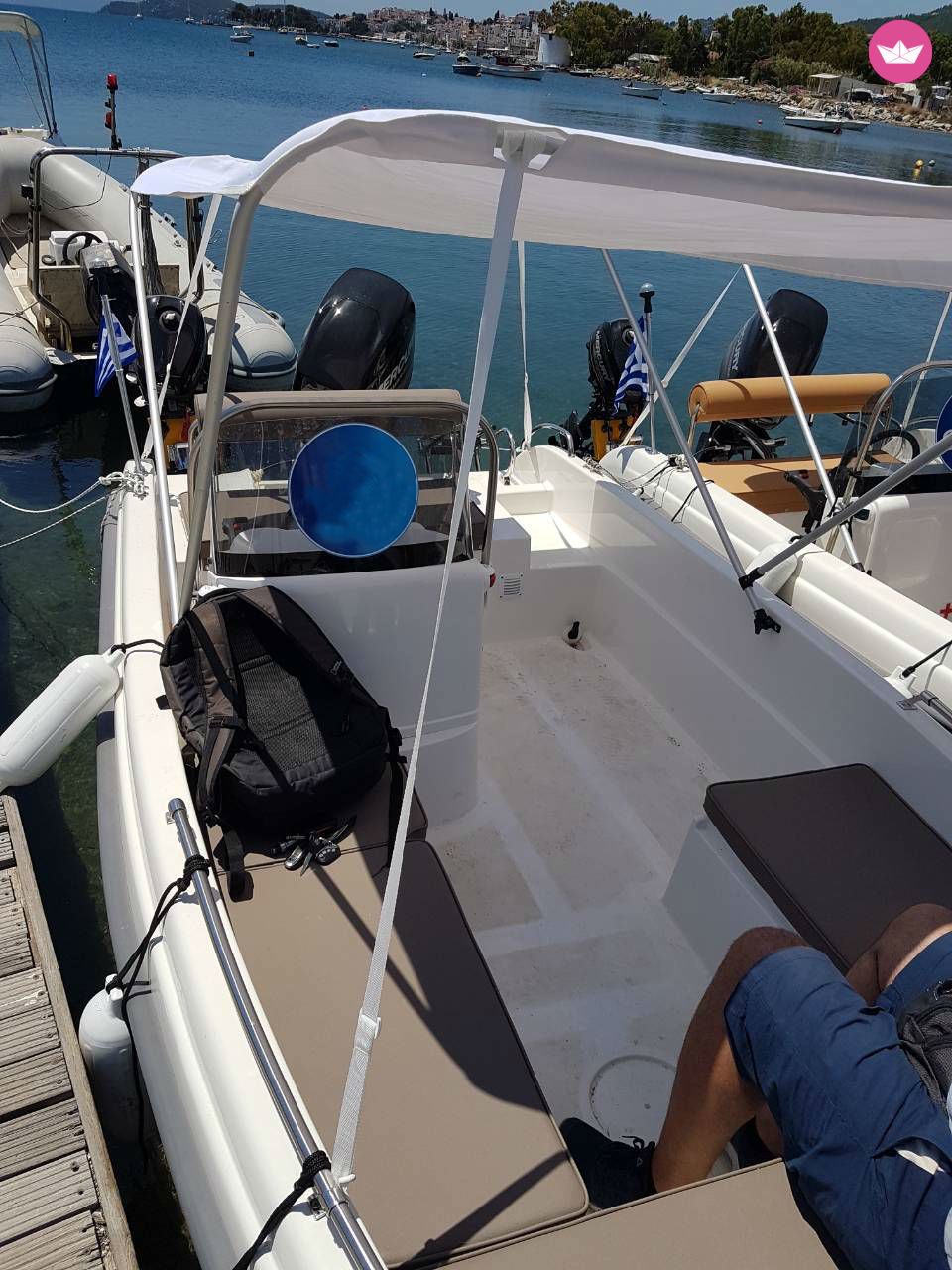 Rental Motorboat Karel 4.50 Open Nea Makri