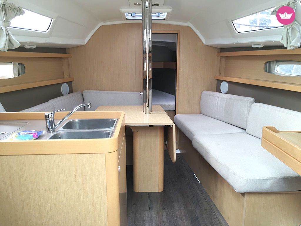 Charter sailboat in Barcelona  