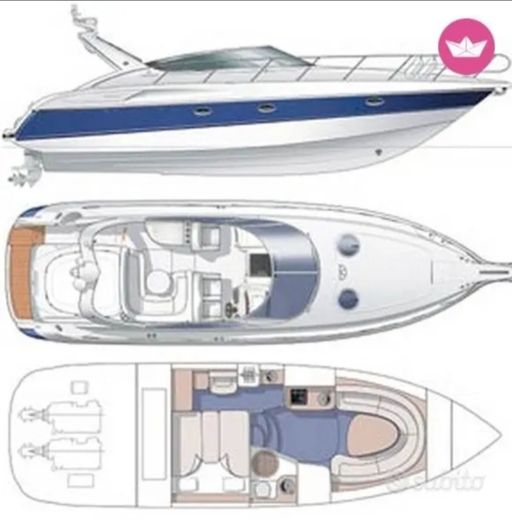 Motorboat Cranchi Endurance 39 boat plan