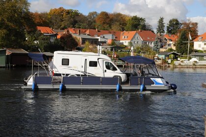 Verhuur Woonboot Technus Trimaran-Schwimmplattform Jabel