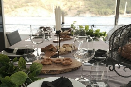 Custom built trawler-motor yacht with capacity of 8 people