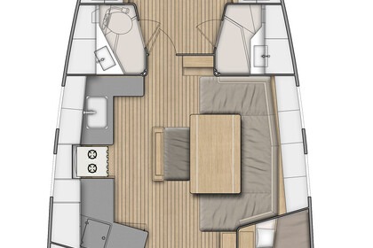 Hyra båt Segelbåt Bénéteau Oceanis 46.1 - 4 cab. Dubrovnik