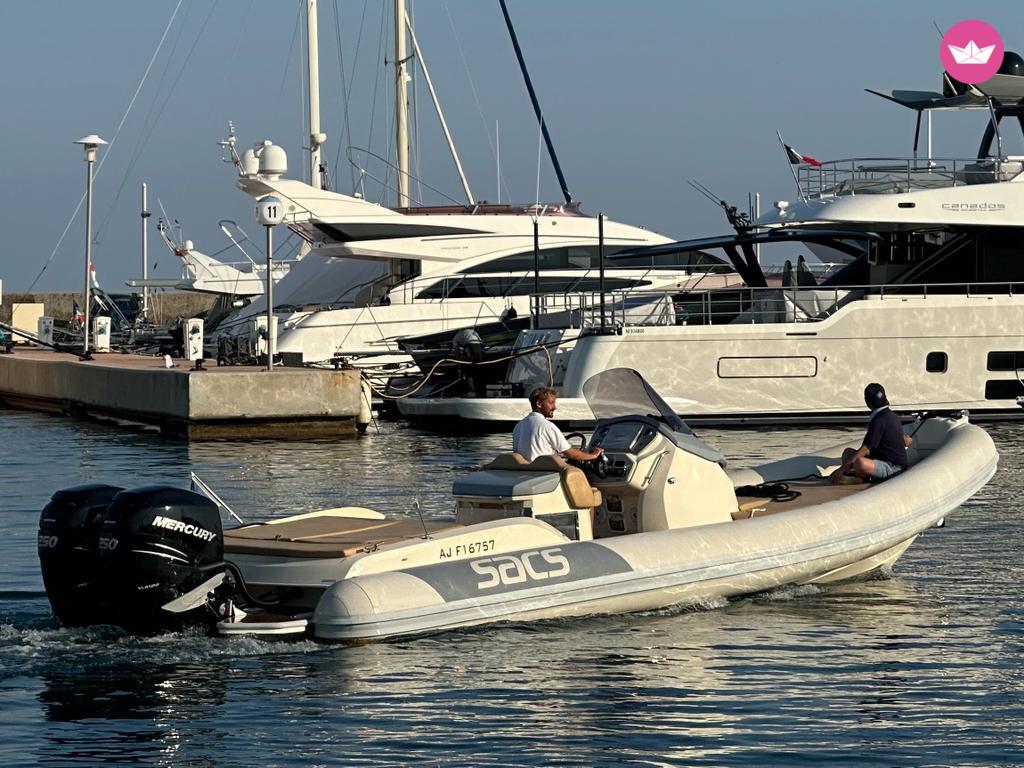 Bateau à moteur Sacs Marine Strider 9 500cv 5