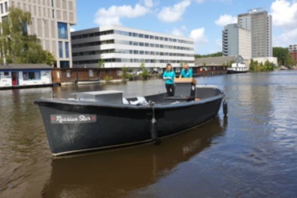 Rental Motorboat Harding 8,5 meter Amsterdam