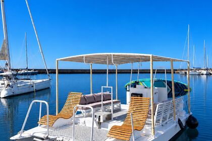 Verhuur Catamaran Caparos Capparos catabarge Golfe Juan