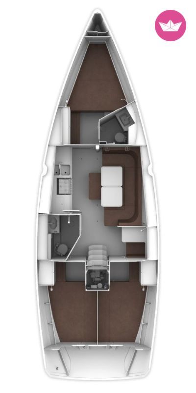 Miete Segelboot Bavaria 41 Lory Split