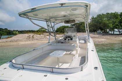 Charter boat all day in Cartagena