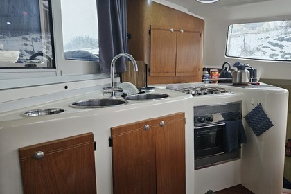 Catamaran with skipper