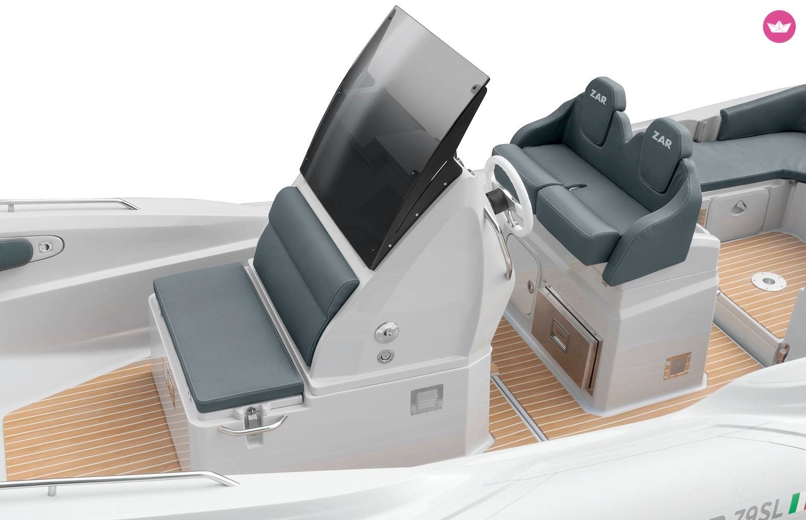 Charter motorboat in Ibiza  