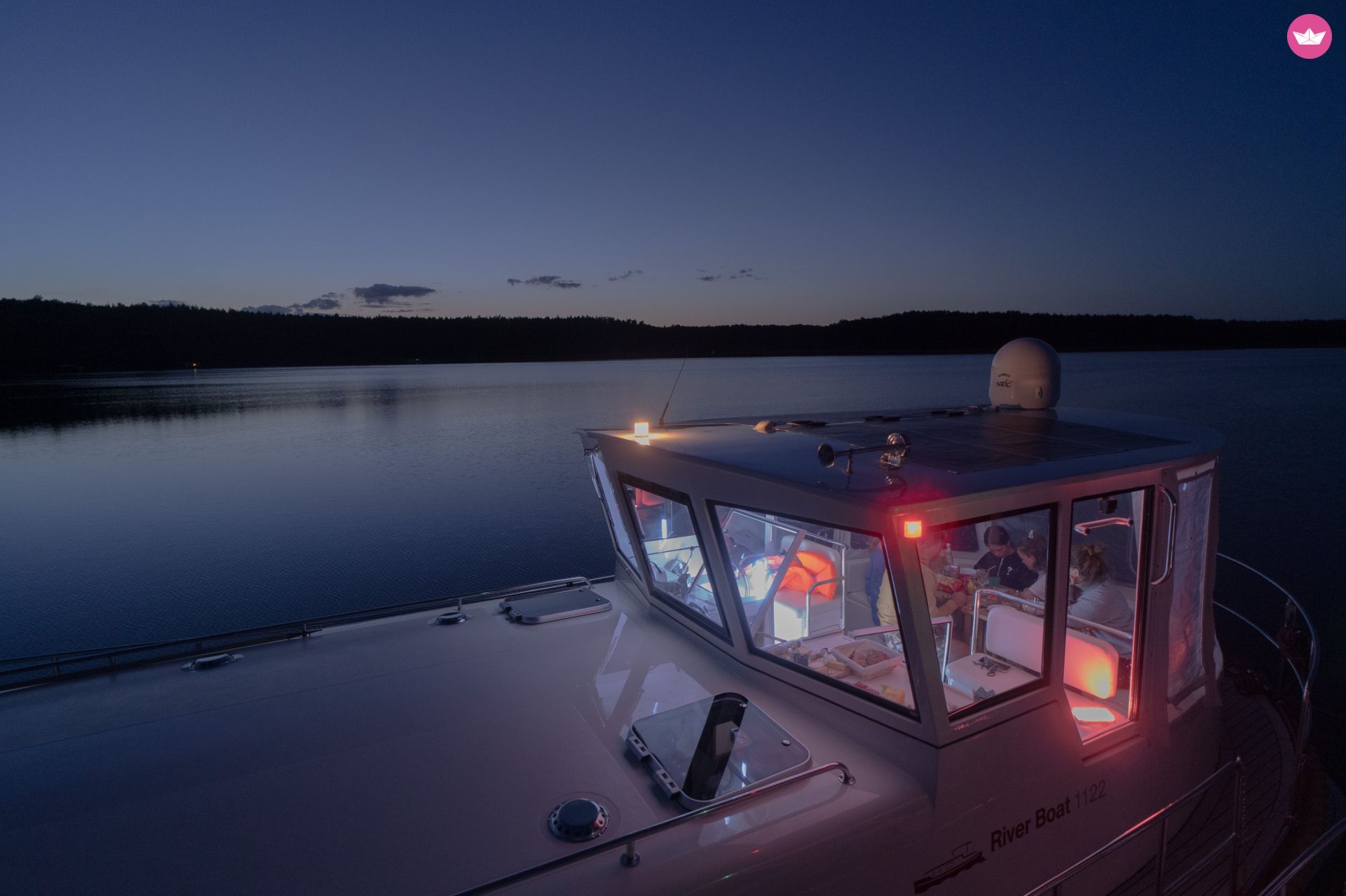 Yacht River Boating River Boat 1122 15cv 8
