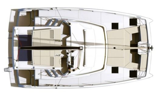 Catamaran Bali - Catana Bali Catspace 179 Plan du bateau