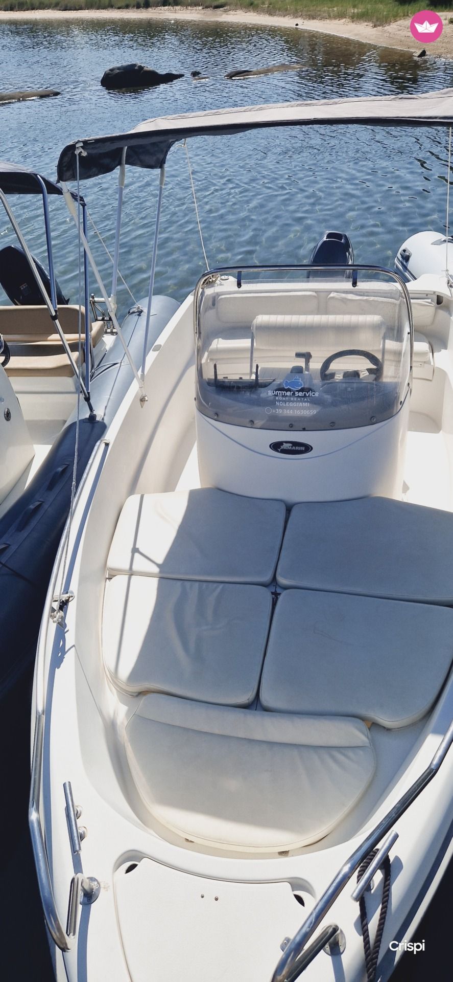 Bateau sans permis Yanmarine 5.8 metri 40cv 5