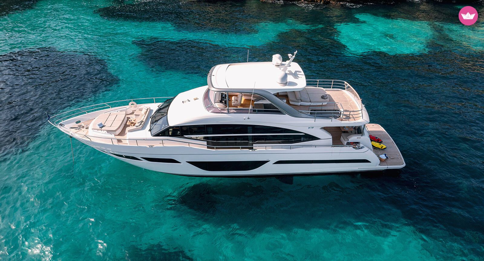 Yacht Princess Y78 3600cv 3