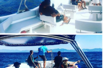 Naviga sulla tua barca a motore Monocasco