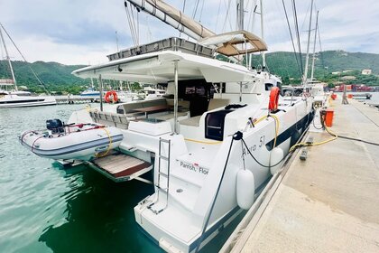 Verhuur Catamaran Fountaine Pajot Fountaine Pajot Aura 51 - 5 + 1 cab. Tortola