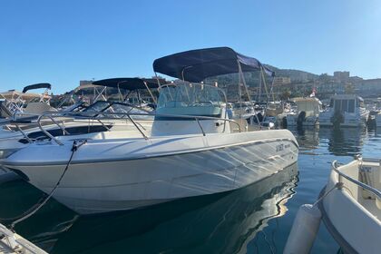 Rental Motorboat Sessa Marine Key largo 22 deck Ajaccio