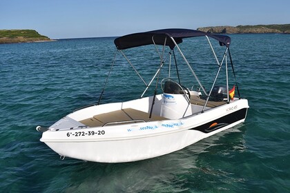 Miete Boot ohne Führerschein  VORAZ 400 Es Grau
