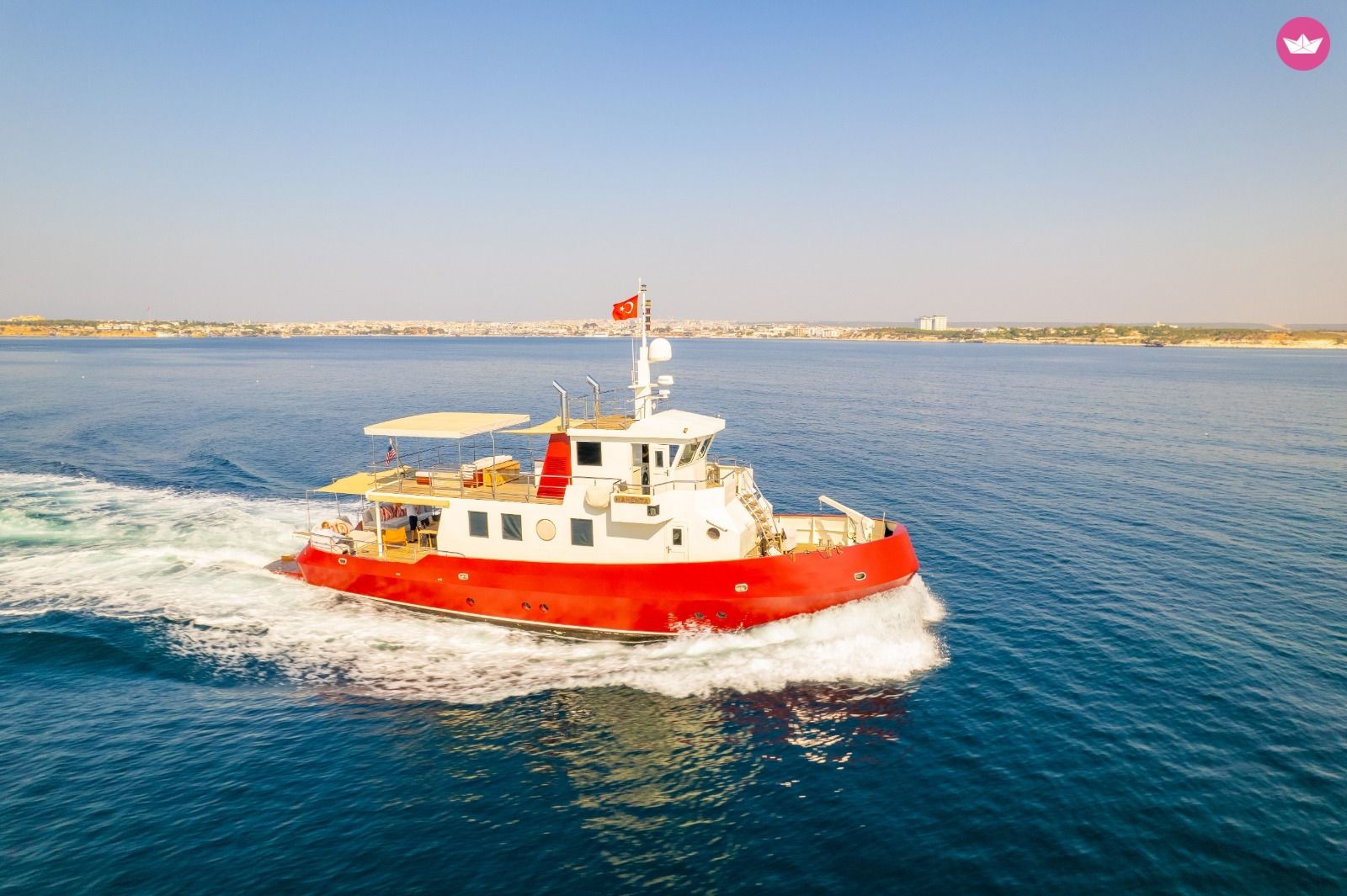 Yacht Aegean Trawler Custom Built 700cv 2