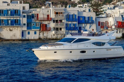 Charter Motor yacht Ferretti 55 Agios Kosmas Marina