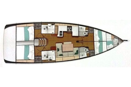 Verhuur Zeilboot  Sun Odyssey 490 4 cabins Zakynthos