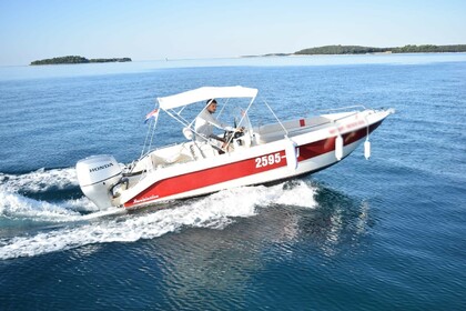 Charter Motorboat NAVALPLASTICA emy 19 Croatia