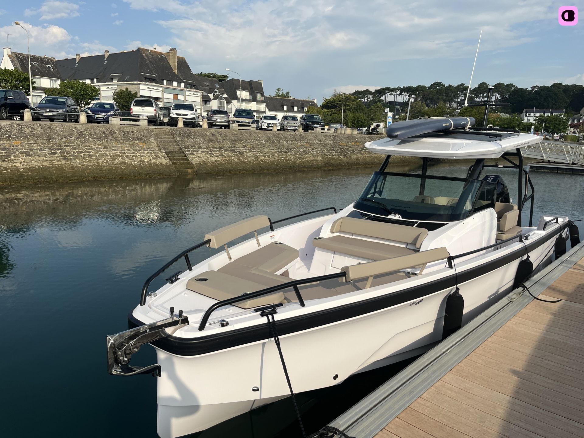 Bateau à moteur Axopar 29 Sun-Top 400cv 2