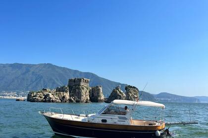 Charter Motorboat Fratelli Aprea 38 luxury gozzo sorrentino Capri