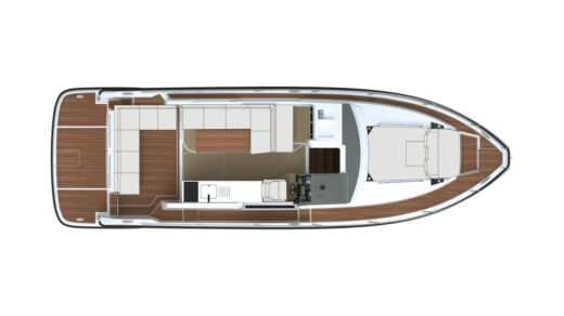 Motorboat GRANDEZZA 37CA Boat design plan