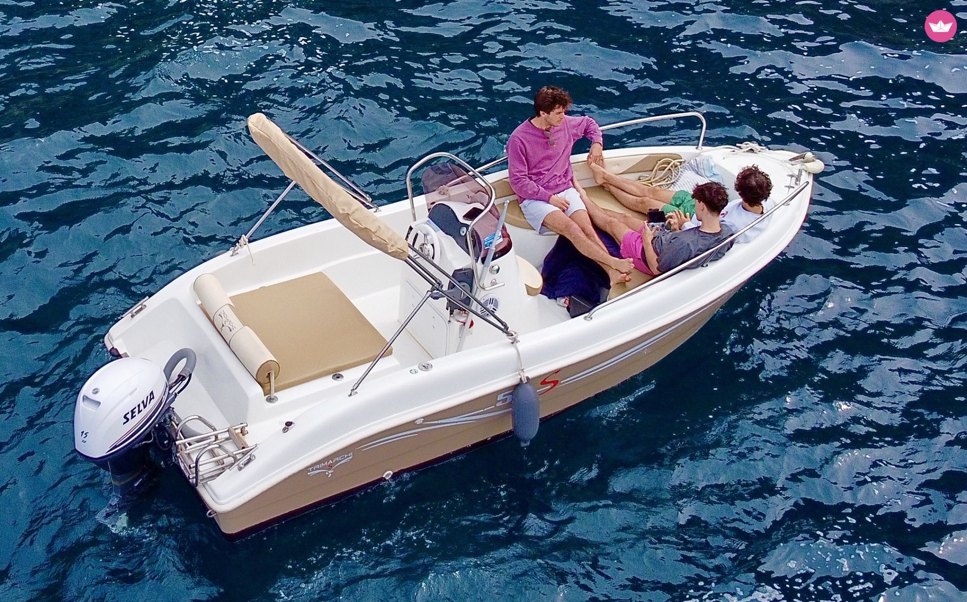 Bateau sans permis Trimarchi trimarchi 530 fishing 15cv 2