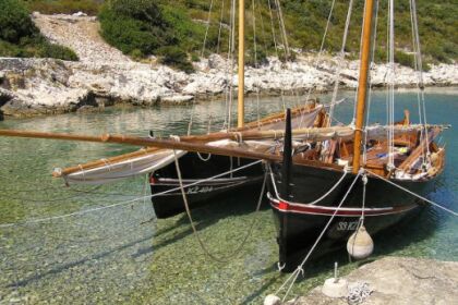 Gajeta Falkuša / Rare vintage traditional wooden sailboat / All inclsuive offer