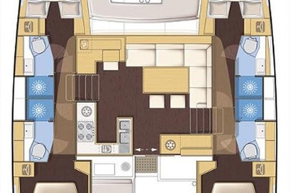 Location Catamaran LAGOON 450 Le Marin