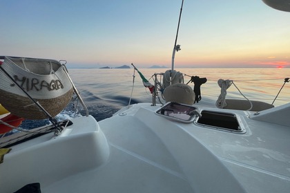 Catamaran Lagoon 380 - Aeolian Islands - boarding Milazzo or Lipari