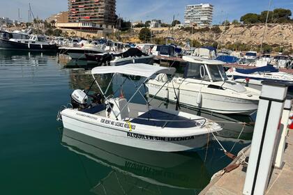 Rental Boat without license  Estable 400 El Campello